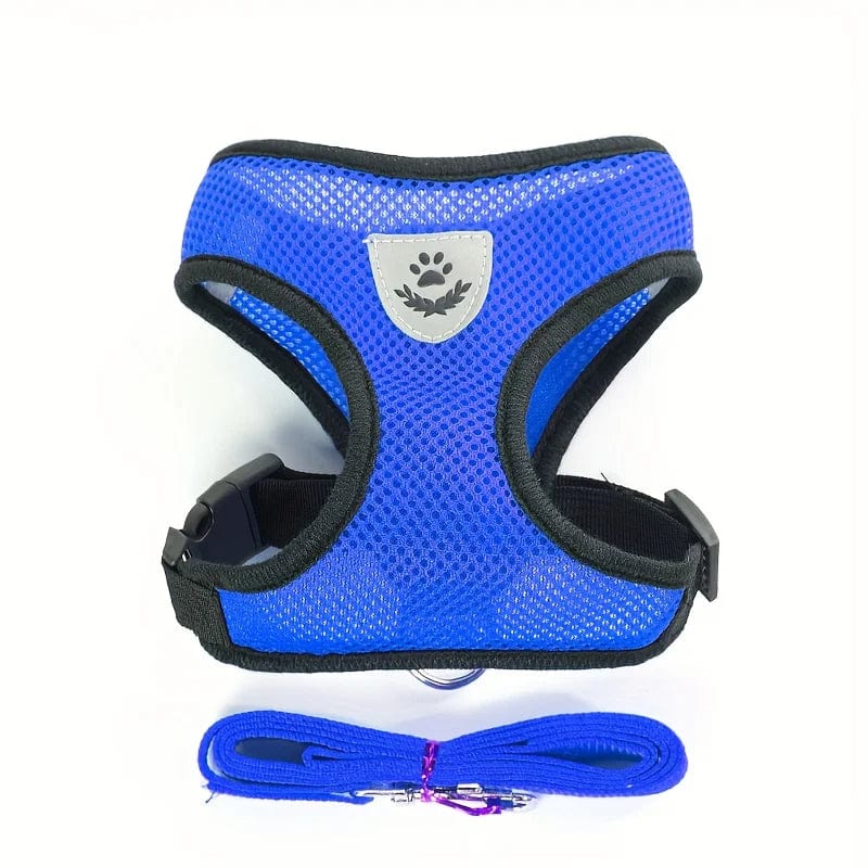 The Cat Dog Shop Cat Harness Blue / S PurrFit Reflective Cat Harness