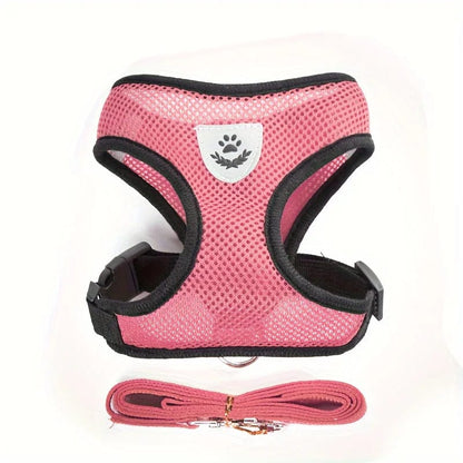 The Cat Dog Shop Cat Harness Pink / S PurrFit Reflective Cat Harness