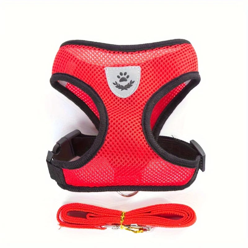 The Cat Dog Shop Cat Harness Red / S PurrFit Reflective Cat Harness