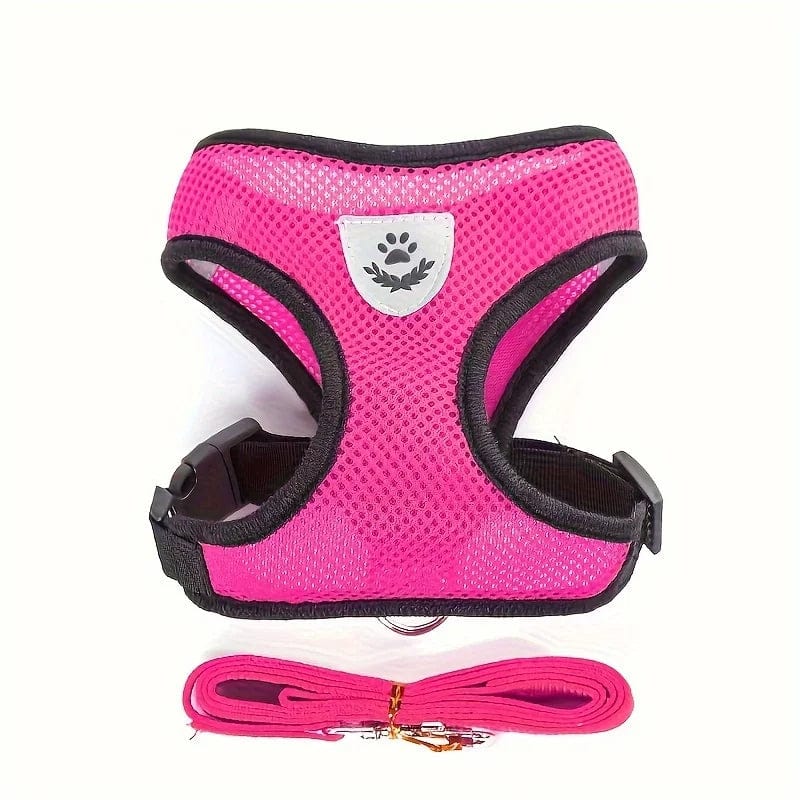 The Cat Dog Shop Cat Harness Rose / S PurrFit Reflective Cat Harness