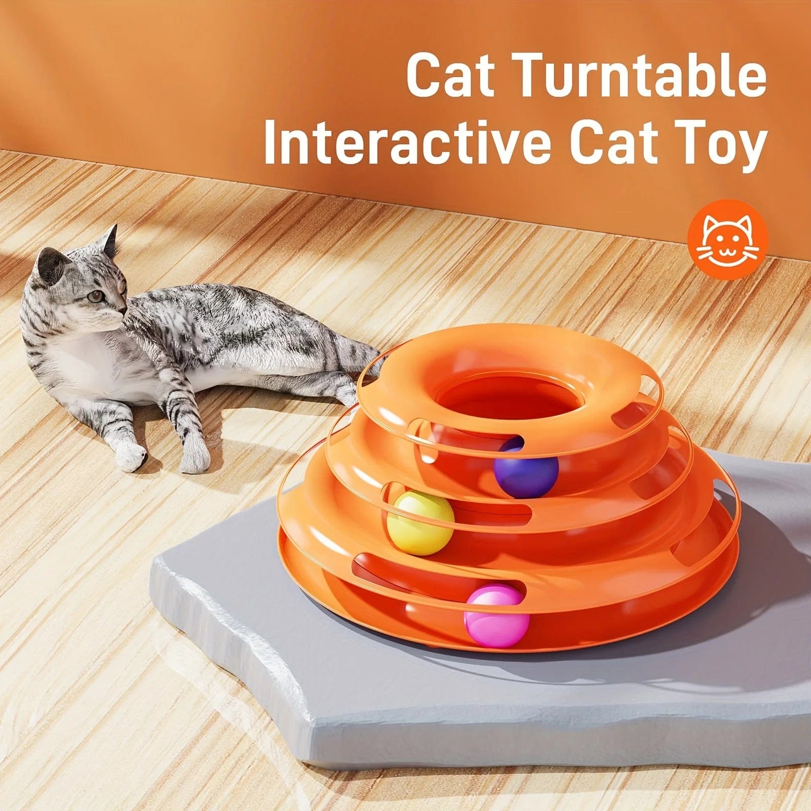 The Cat Dog Shop Cat Toy Purrfect Chase Spiral