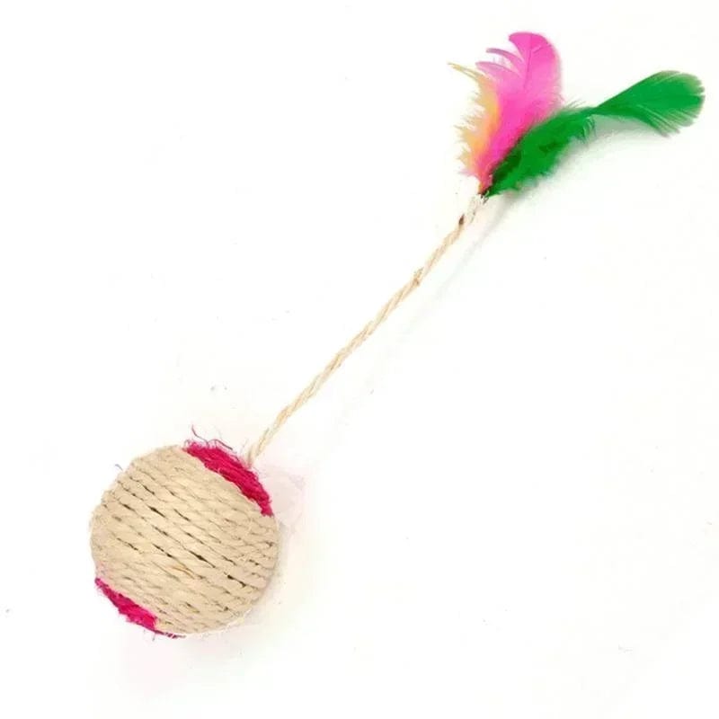 The Cat Dog Shop Cat Toy Random Color ScratchPlay Sisal Cat Toy