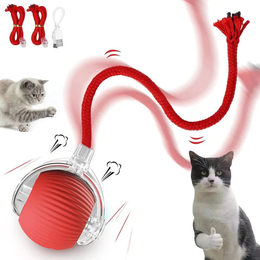 The Cat Dog Shop Cat Toy Red PurrMotion Smart Cat Ball