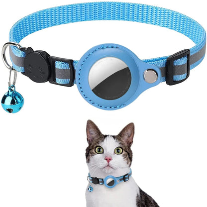 The Cat Dog Shop Cat Tracker Blue PurrTracker Collar