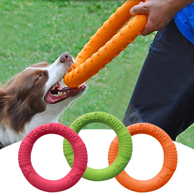 The Cat Dog Shop Dog Ring Toys AquaFetch EVA Dog Ring Toys