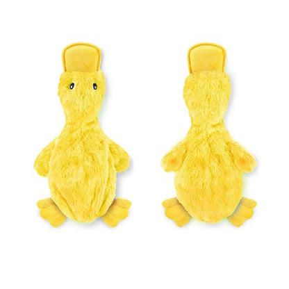 The Cat Dog Shop Dog Toy Yellow / 37 cm x 20 cm QuackPal Crinkle Duck Dog Toy