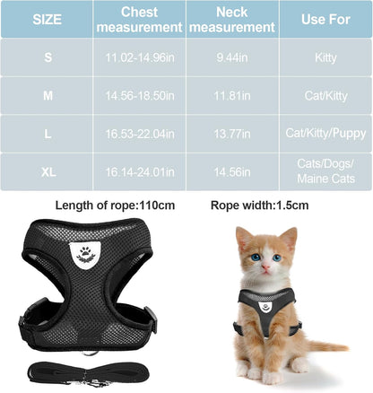 The Cat Dog Shop PurrFit Reflective Cat Harness