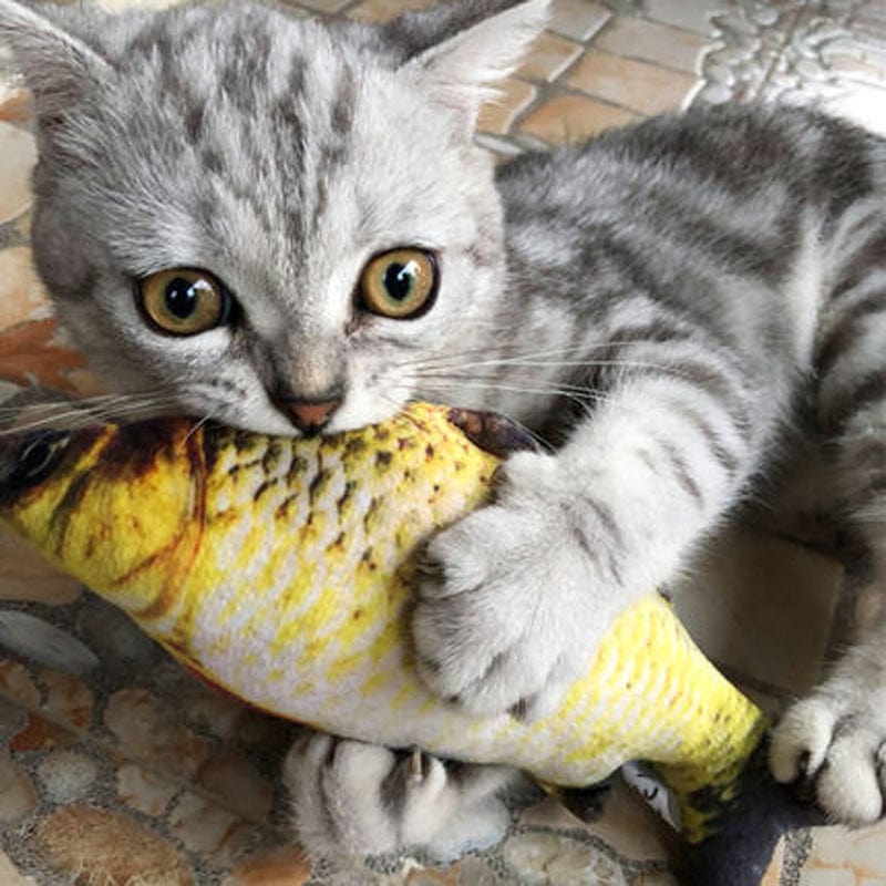 The CatDog Shop Cat Toy CatnipCatch Fish Toy