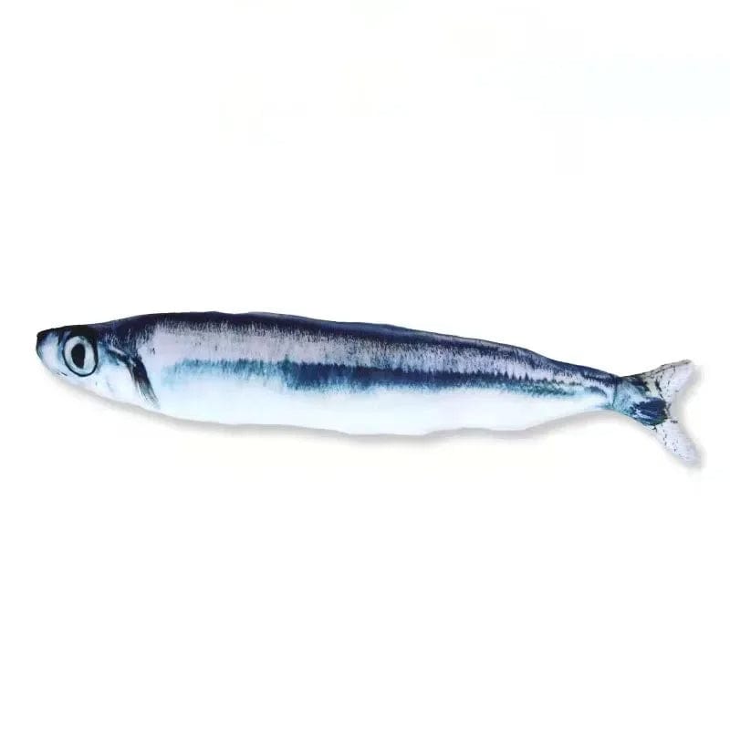 The CatDog Shop Cat Toy Saury / 20CM CatnipCatch Fish Toy