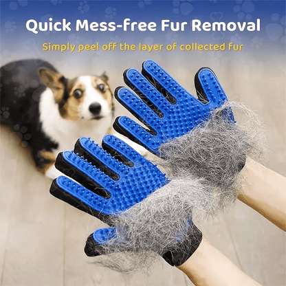 The CatDog Shop Grooming Glove FurEase Gentle Grooming Glove