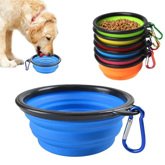 The CatDog Shop Pet Bowls Paws2Go Collapsible Pet Bowls