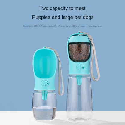 The CatDog Shop Pet Water Bottle AquaPaw Portable Pet Water Bottle